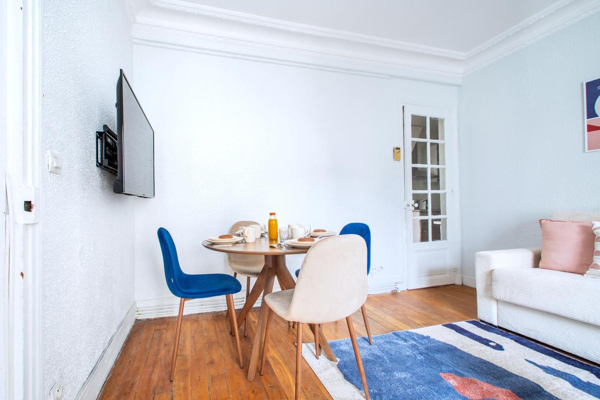 Appartement Blue And Pink Flat Next Montparnasse *