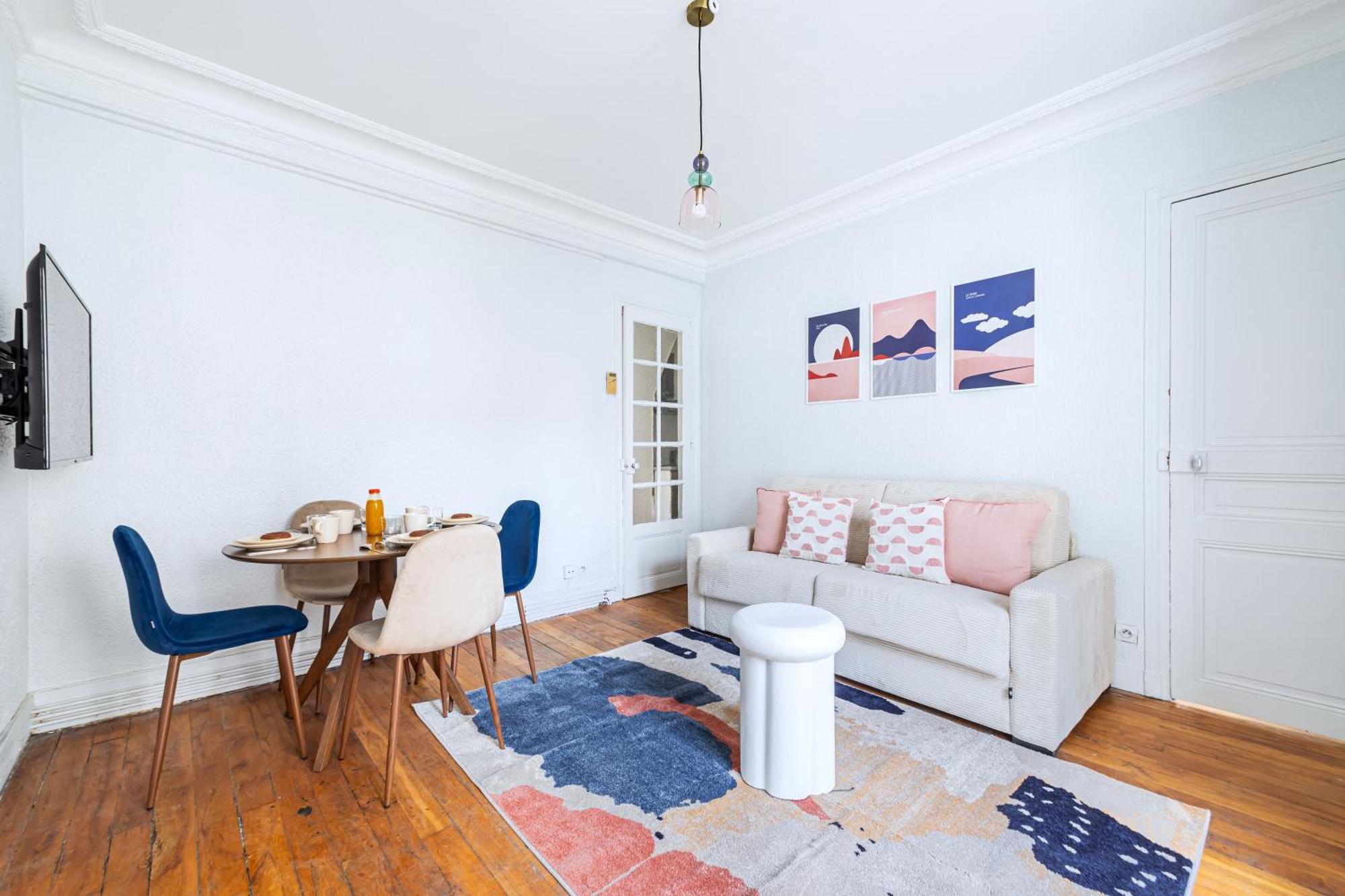 Blue And Pink Flat Next Montparnasse Appartement *